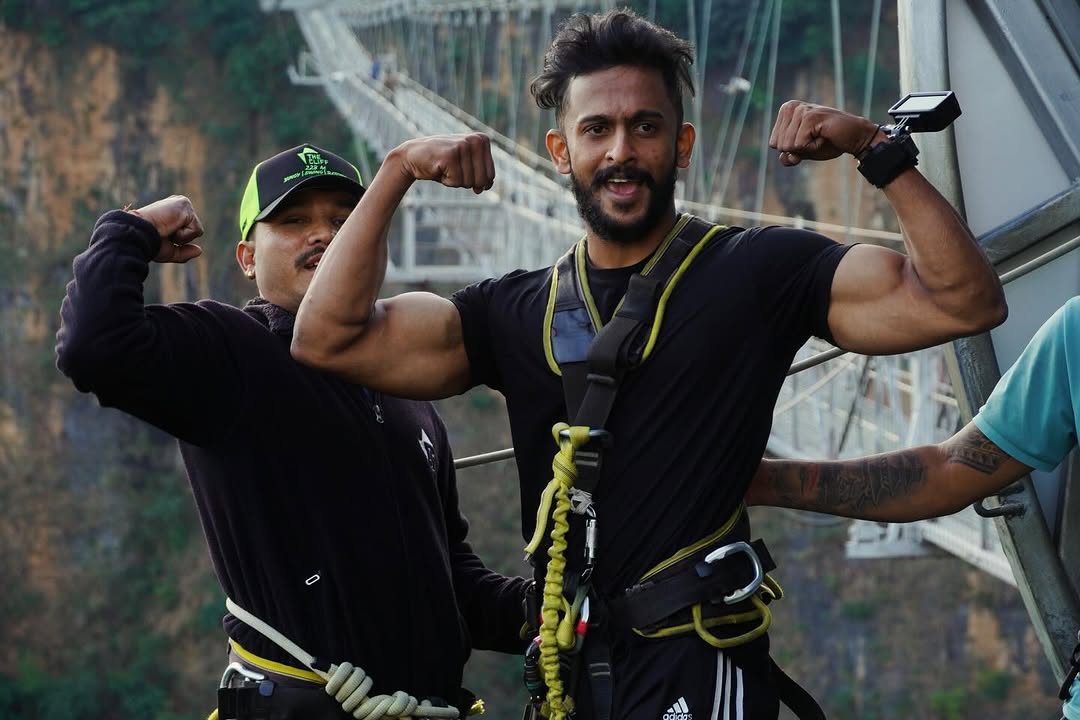 117 Meter Bungee Jumping in Shivpuri