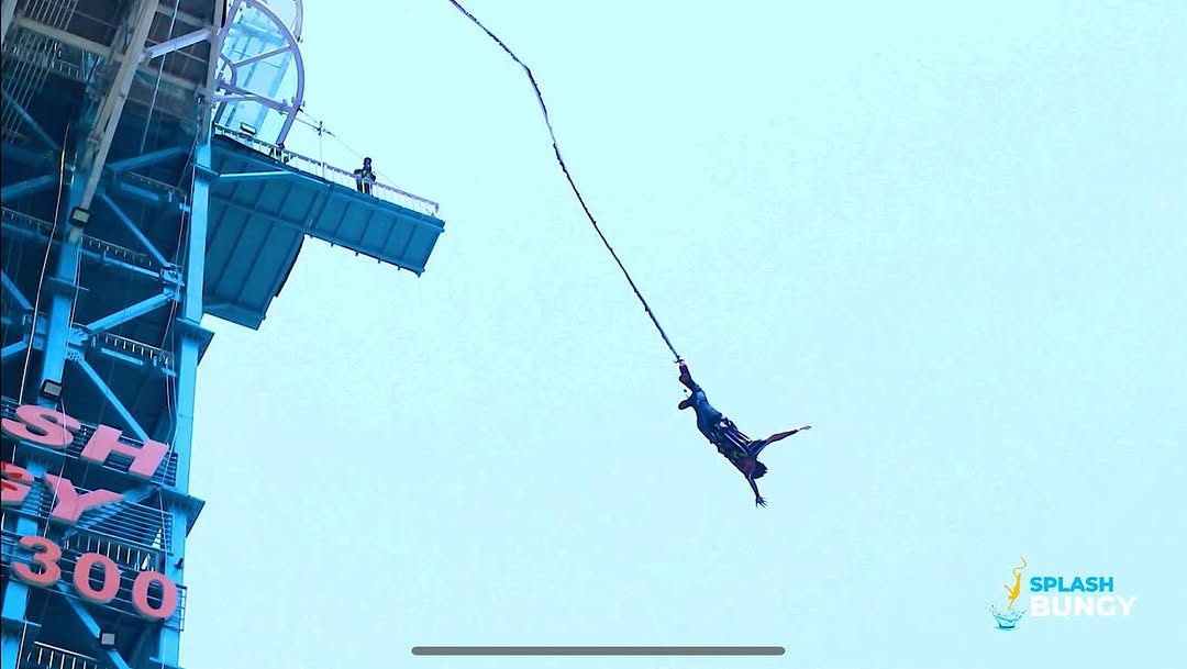 Splash Bungy Rishikesh - 109m Water Jump