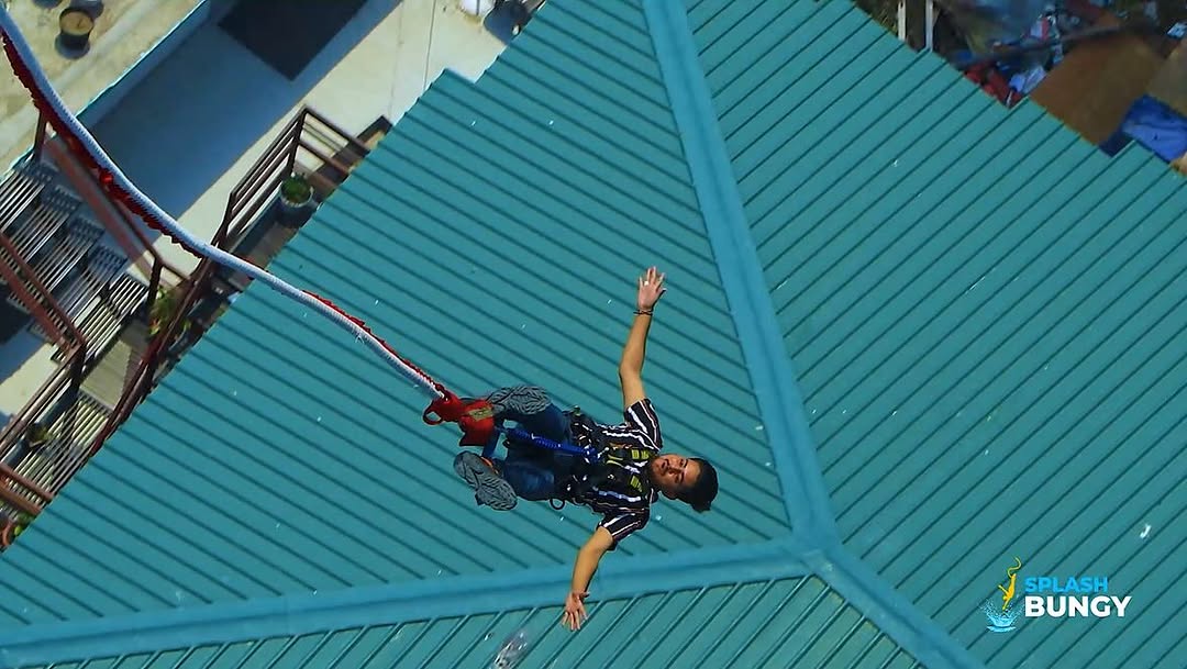 Splash Bungy Rishikesh - 109m Water Jump