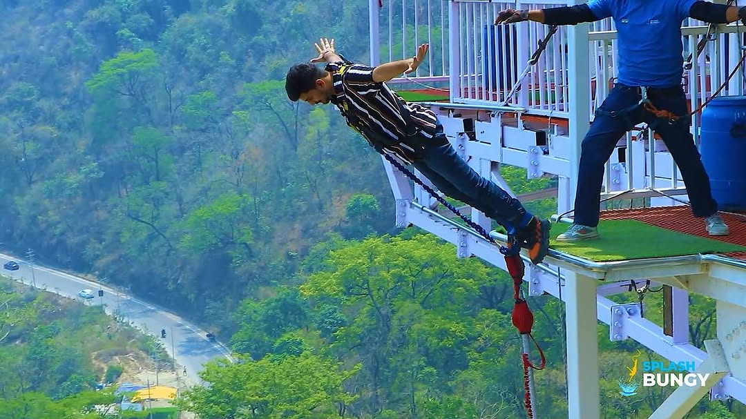 Splash Bungy Rishikesh - 109m Water Jump