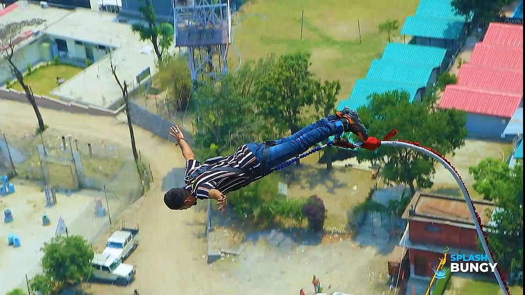 Splash Bungy Rishikesh - 109m Water Jump