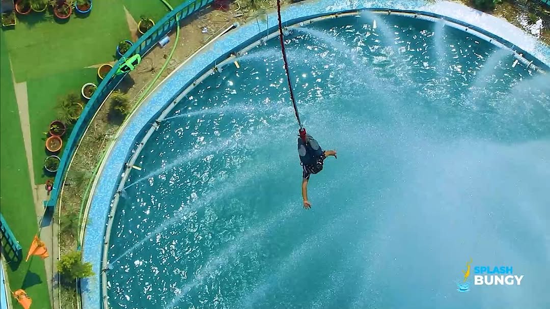 Splash Bungy Rishikesh - 109m Water Jump