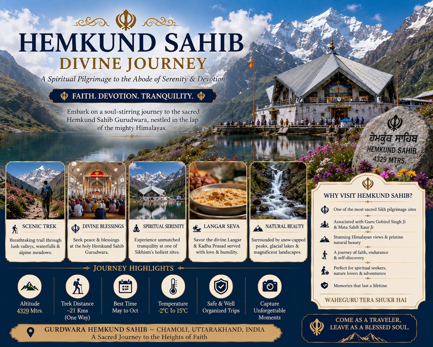 Hemkund Sahib Divine Journey