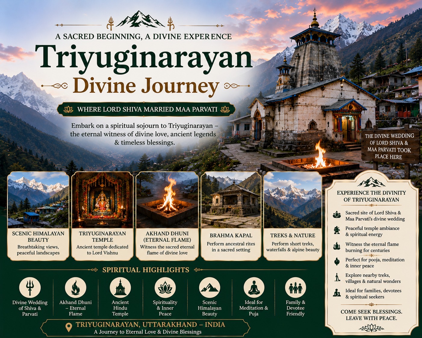 Triyuginarayan Divine Journey
