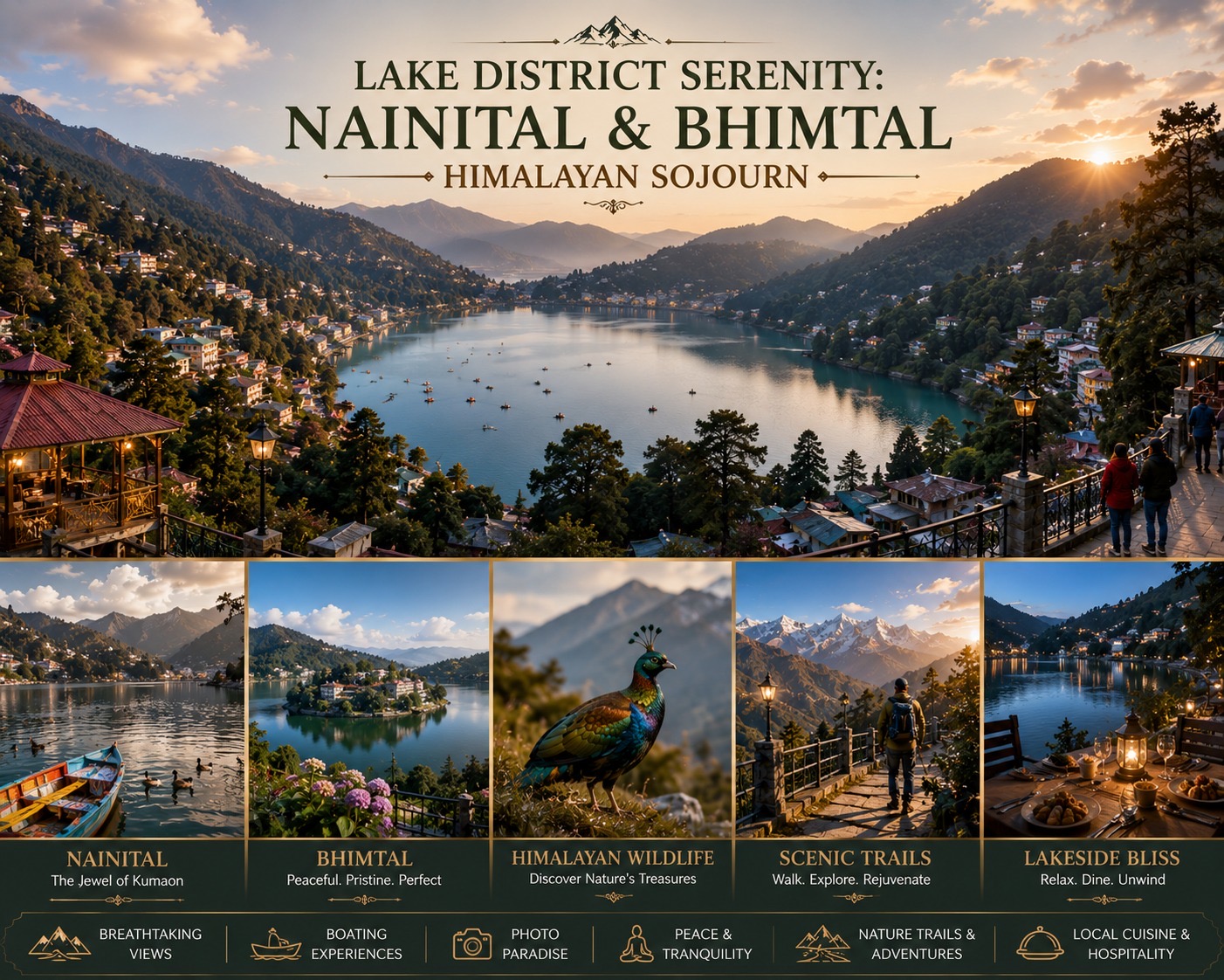 Lake District Serenity: Nainital & Bhimtal Himalayan Sojourn
